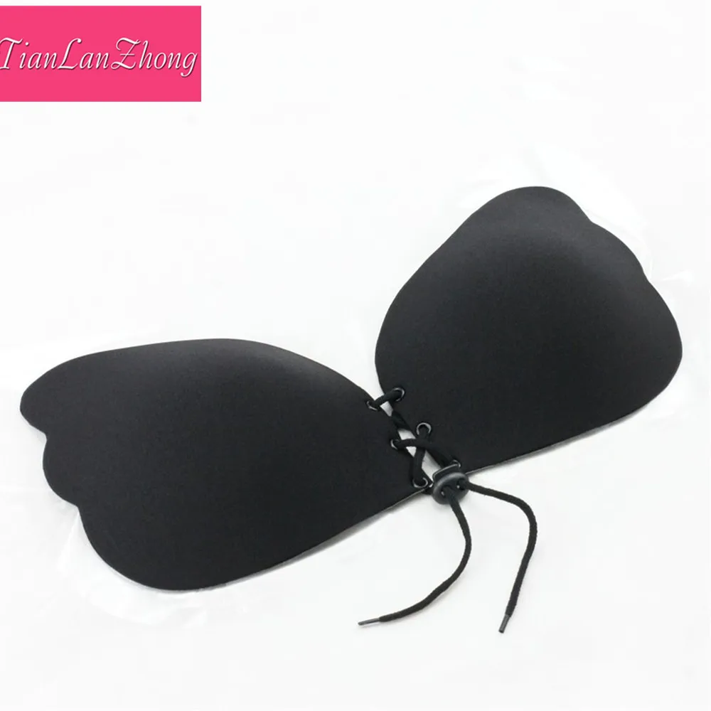 Hot sell invisible bra women girl sexy breath push up seamless strapless invisible bra