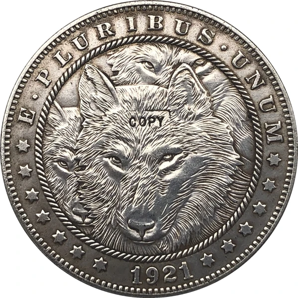 Копилка Hobo Nickel 1921 D морганский доллар тип 119|Безвалютные монеты| |