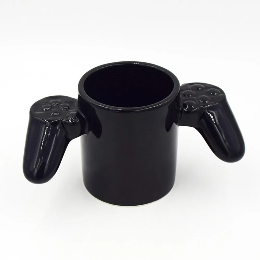 Creative Personalized Handle Game Over Mug Coffee Milk Cup With Gamepad Controller Mugs  Дом и