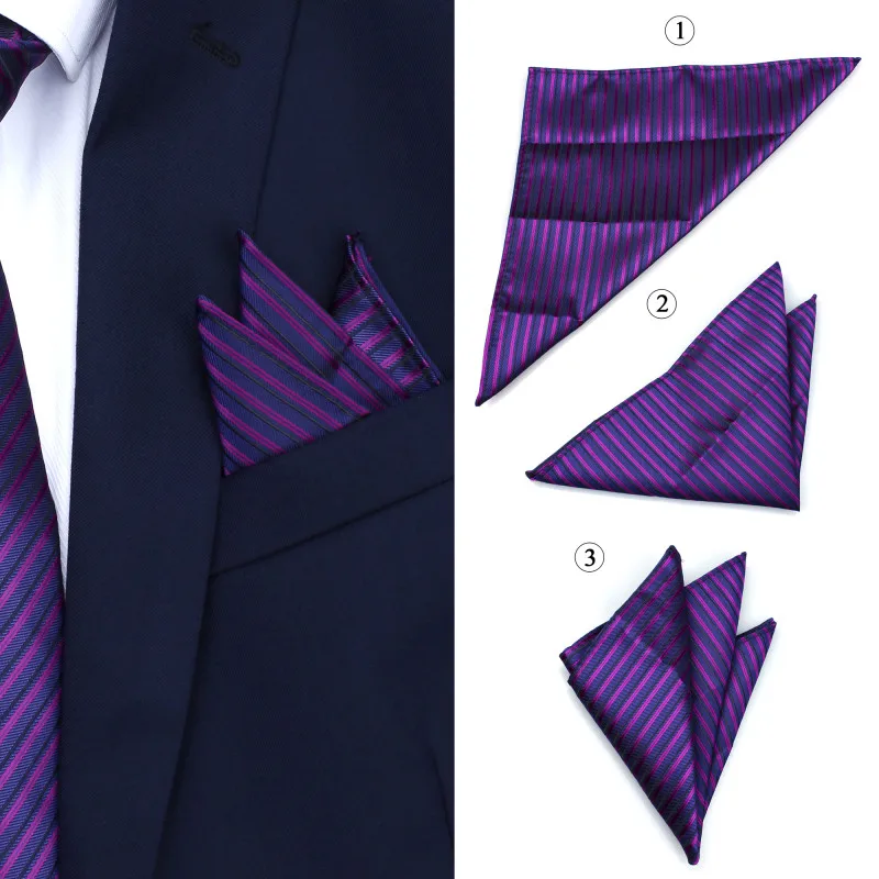 HAWSON High Quality Men's Tie Set with Pocket Square Ties Clip Button Cover Cuff-links in Gift Box for Business or Wedding