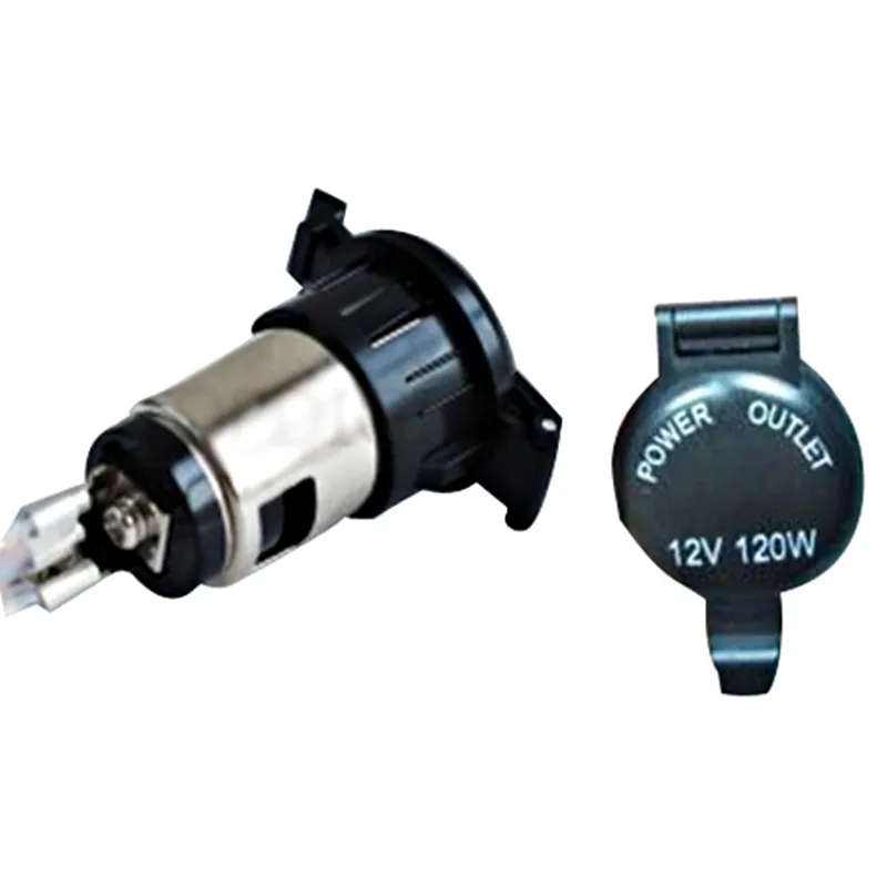 Универсальный шт. 3 мотоцикл прикуриватель гнездо черный 12 В в мм 60 x 25 для