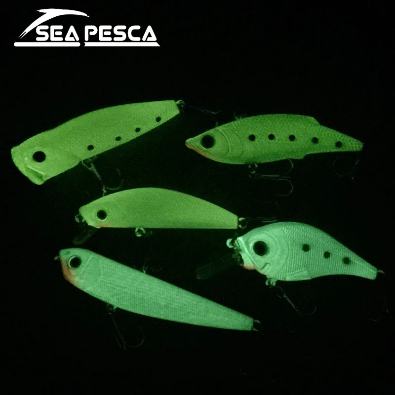 SEAPESCA светящаяся ночная рыбалка приманка 5 модель искусственная жесткая для