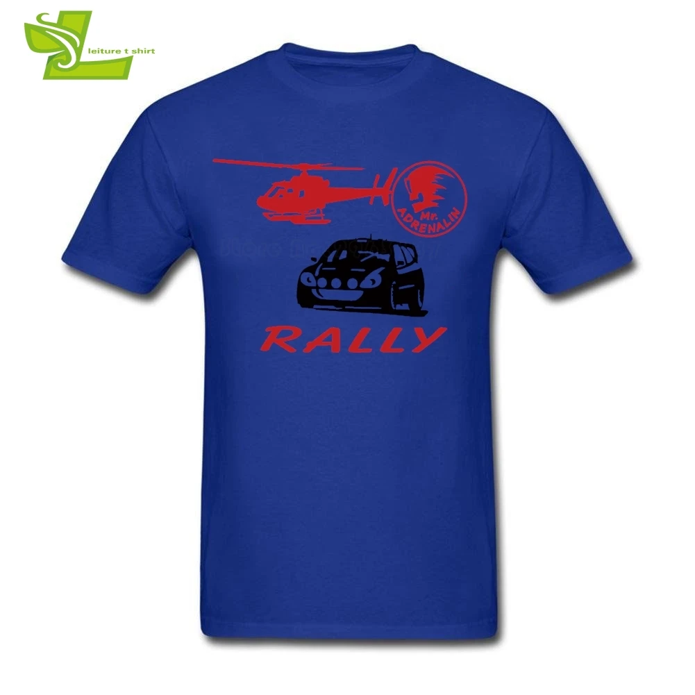 Вертолет VS Car Rally футболка мужская с коротким рукавом Круглый вырез крутая