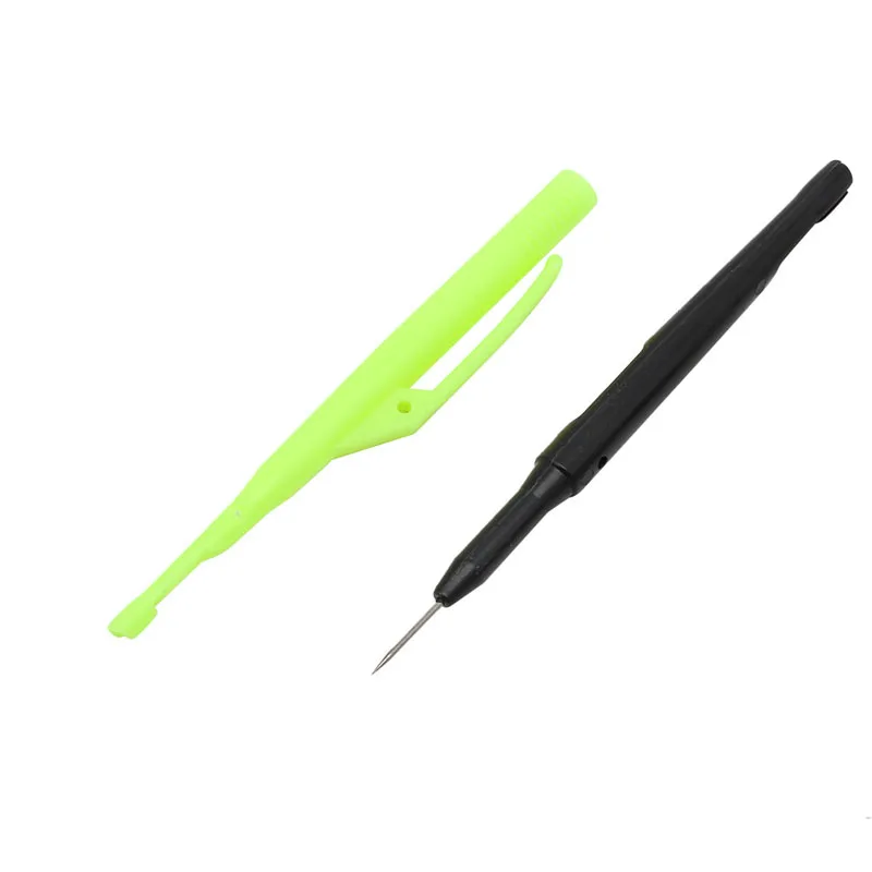 

1Pc Plastic Pen Shape Hook Remover Fish Detacher With Knot Picker Fishing Extractor