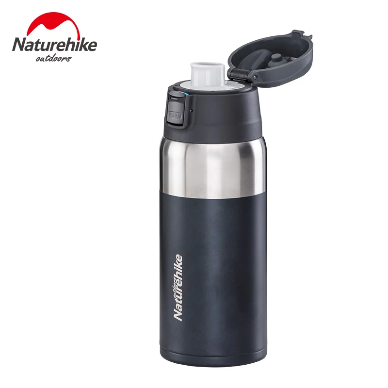 Naturehike 600 мл Спортивная бутылка термос для путешествий Нержавеющая сталь Кофе