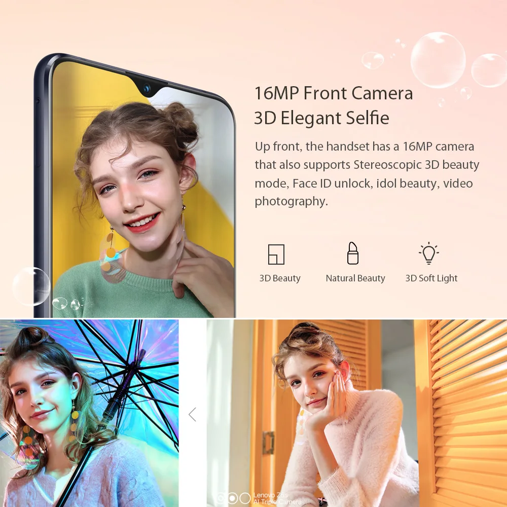 Lenovo Z5S L78071 смартфон с восьмиядерным процессором Snapdragon SDM710 ОЗУ 6 ГБ ПЗУ 64 3 дюйма QHD