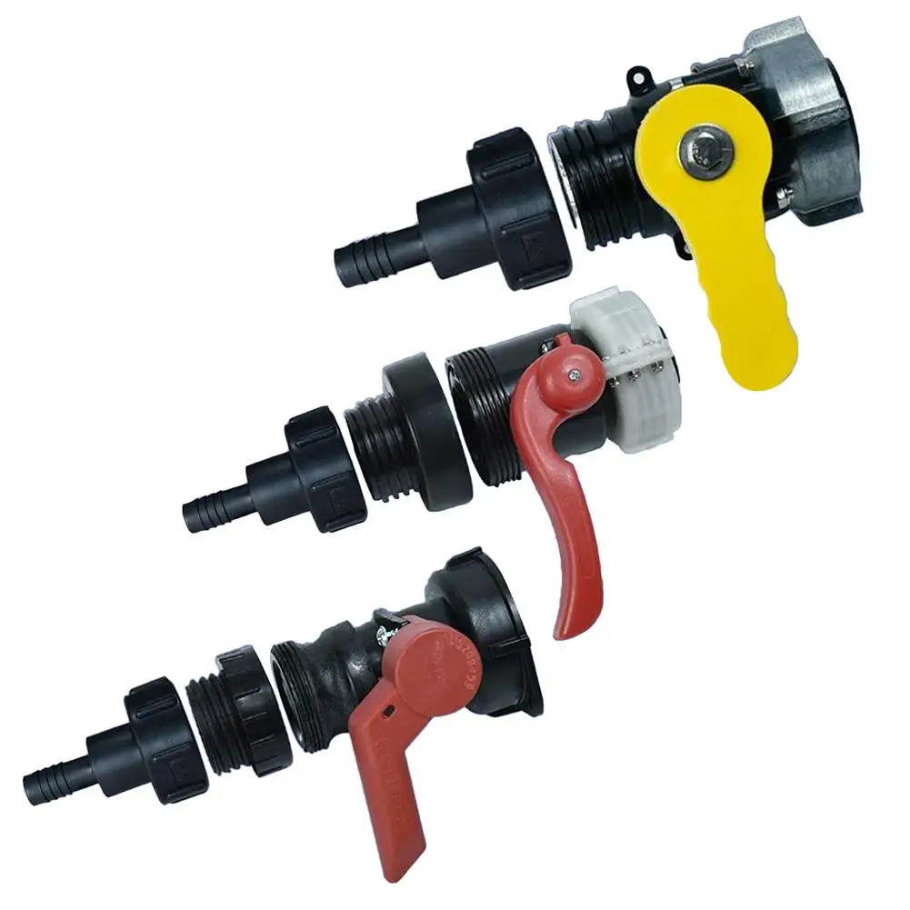

IBC Water Tank Grade Drain Adapter 3/4" Garden Hose Faucet Water Tank Hose Connector Garden Hose Adapter Fitting Tool