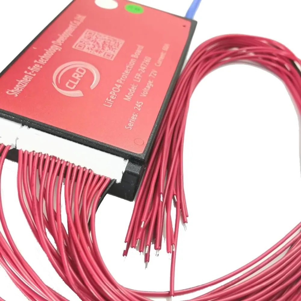 24S 72V 35A 45A 60A BMS система управления батареей PCM PCB для Lifepo4 Аккумуляторный блок с балансом
