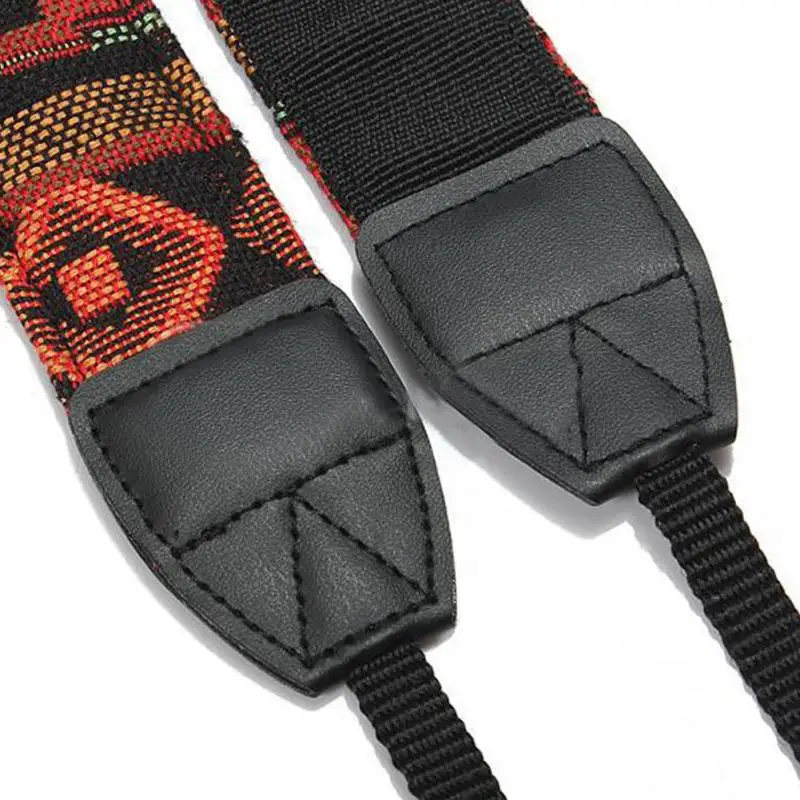 Ретро Винтажные трендовые стильные ремни для камеры тонкие подтяжки в полоску на