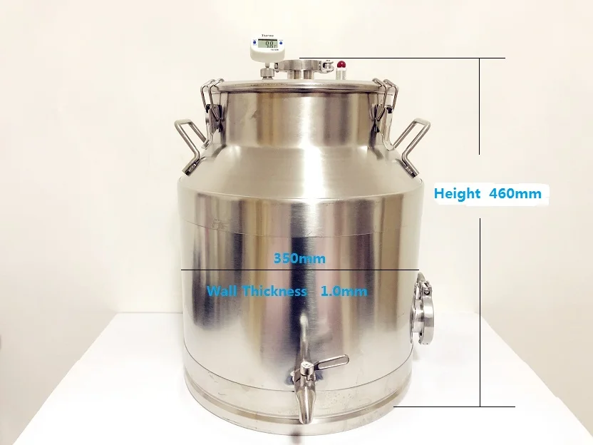 Новый тип дистилляции с 25L баком и 1 5 &quotколонкой семейное малое пивоваренное