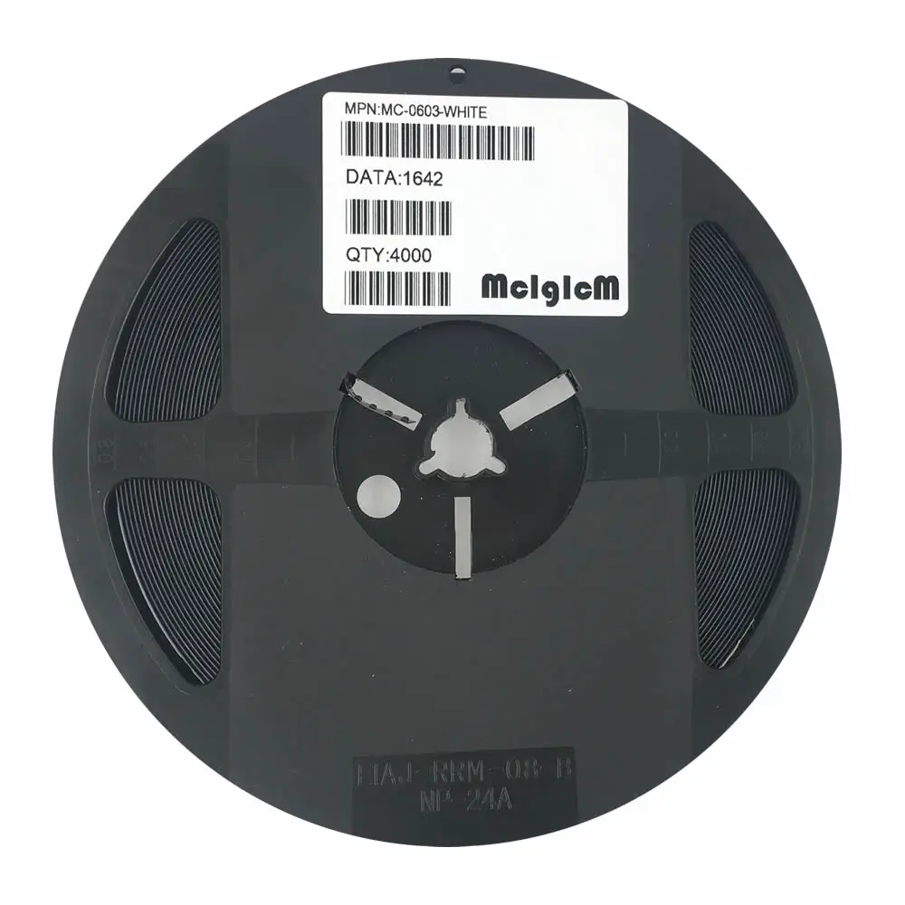 MCIGICM 4000 шт. 0603 SMD светодиодный светильник белый красный желтый зеленый синий