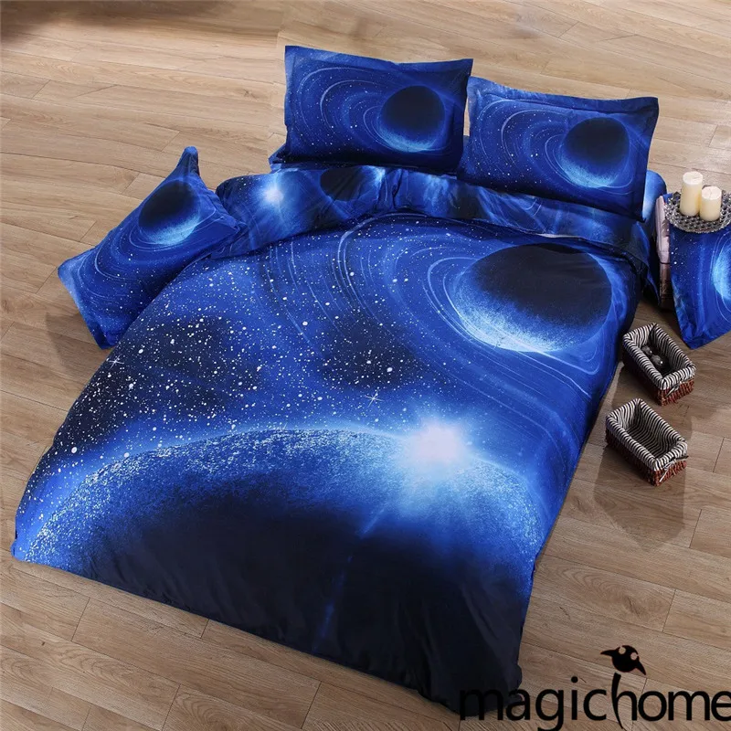 Наборы постельных принадлежностей с 3D принтом комплекты пододеяльников для