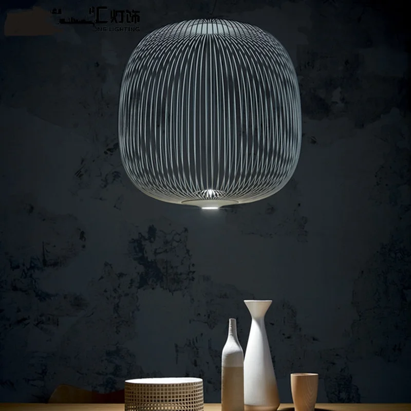 Современная Подвесная лампа Foscarini со спицами 1/2 светодиодная промышленная