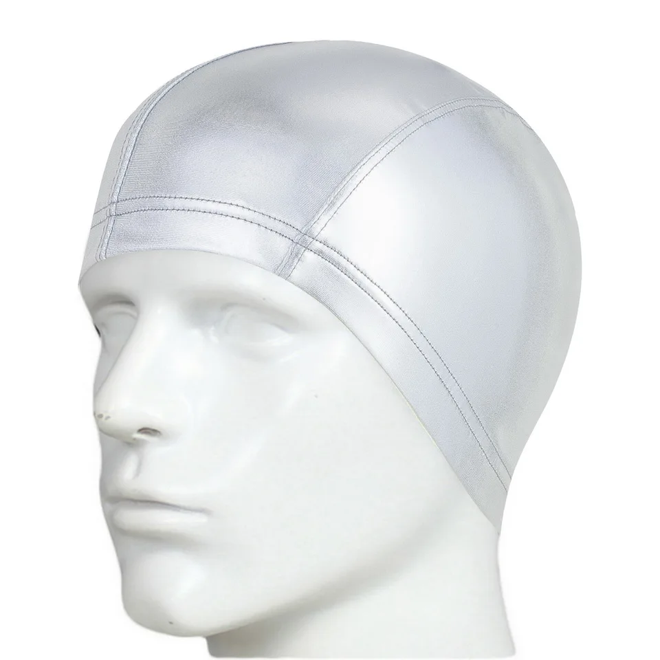 

Mens Brand swimming caps nylon plus hight quality swim hat men Bright gold and silver male and female swimming caps