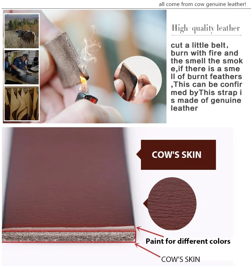 

COWATHER Men belt 2021 newest design cow genuine leather belt for men fashion classic male strap alloy pin buckle free shipping