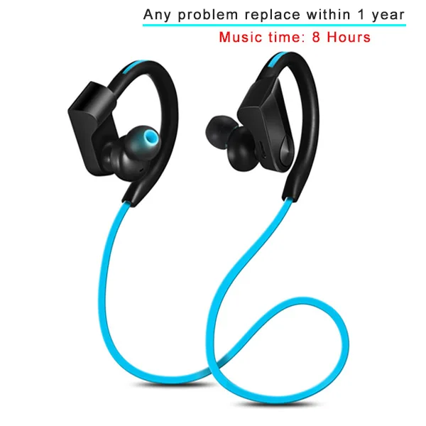 K98 Blue FBYEG K98 8 часов bluetooth наушники беспроводные bluetooth наушники Спортивная гарнитура стерео fone de ouvido с микрофоном для телефона музыка - Цвет: K98 Blue