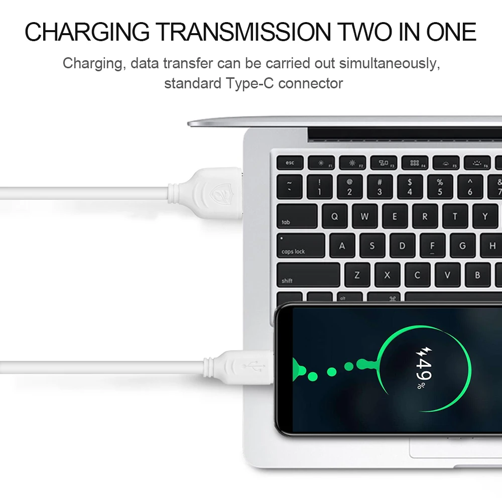 Кабель Micro USB GRWIBEOU 2.1A для быстрой зарядки и синхронизации данных кабель