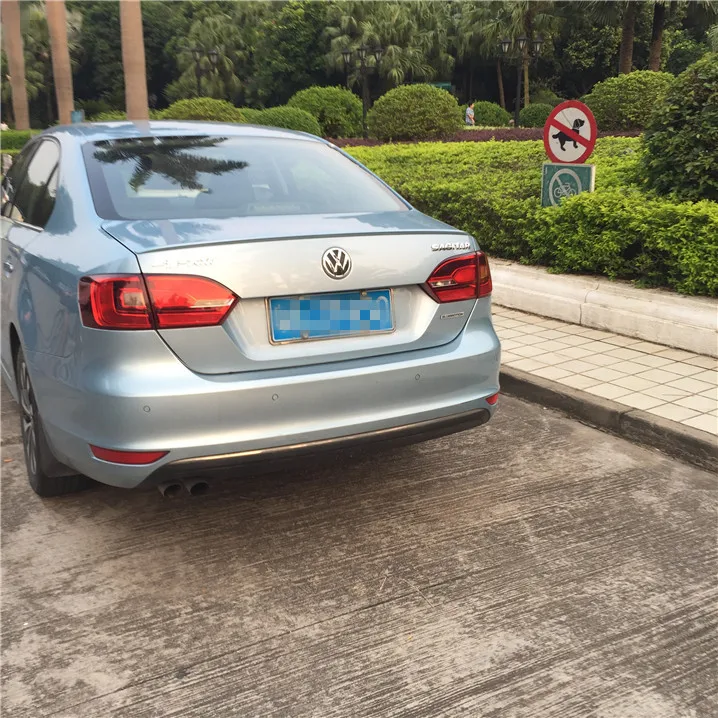 Для VW Je tta ABS Материал заднее крыло грунтовка цвет VW Je tta задний спойлер для Volkswagen спойлер Jetta 2012