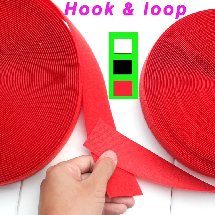Клейкая лента самоклеящаяся с крючками и петлями 24 м X 3 см|hook and loop|hook hookshook loop tape |