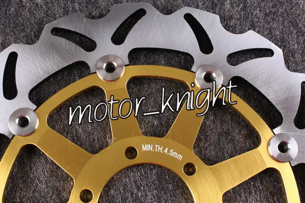 Золотые мотоциклетные тормозные роторы для Yamaha FZ750 FZS FZR 600 XJR TZ 250 TDM TRX 850 FJ1200 1990