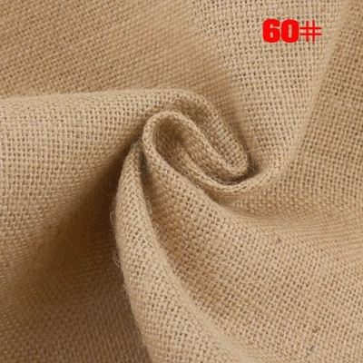 ShuanShuo 30#- 80# мешок из джутовой ткани, льняная ткань для ручной работы, сумки для хранения, рождественские украшения 160*50 см - Цвет: 60