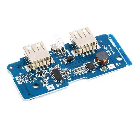 2 шт. Dual Micro USB 3.7 В до 5 2A мобильный Запасные Аккумуляторы для телефонов DIY 18650
