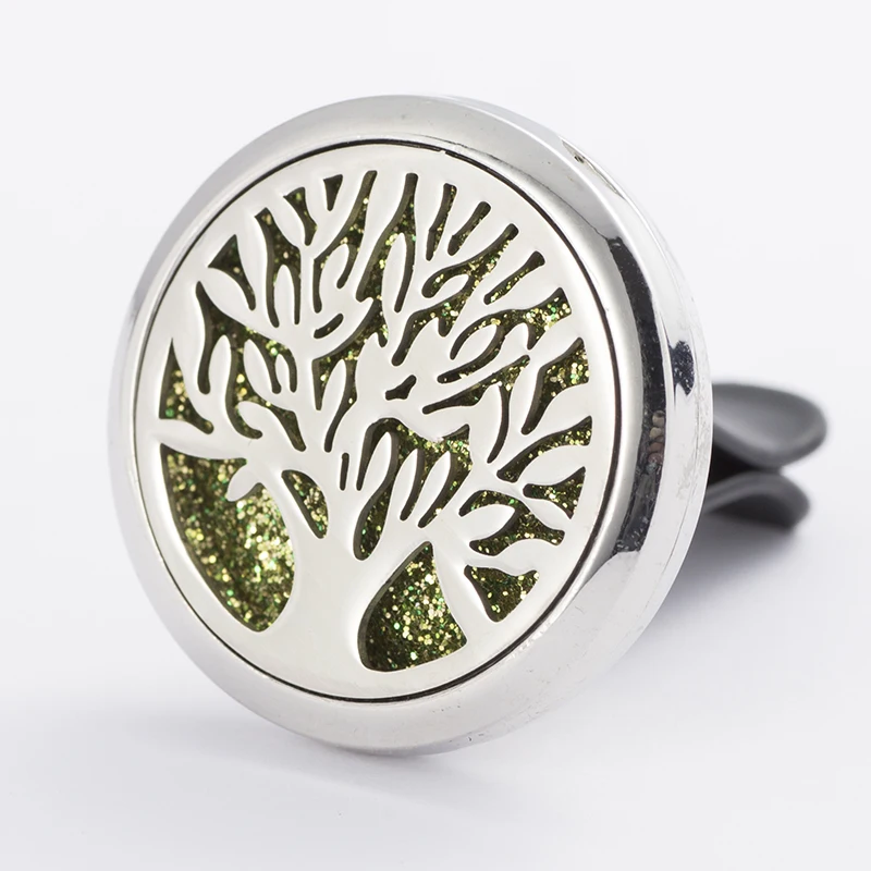 Нержавеющая сталь дерево жизни 30 мм освежитель воздуха для автомобиля парфюм