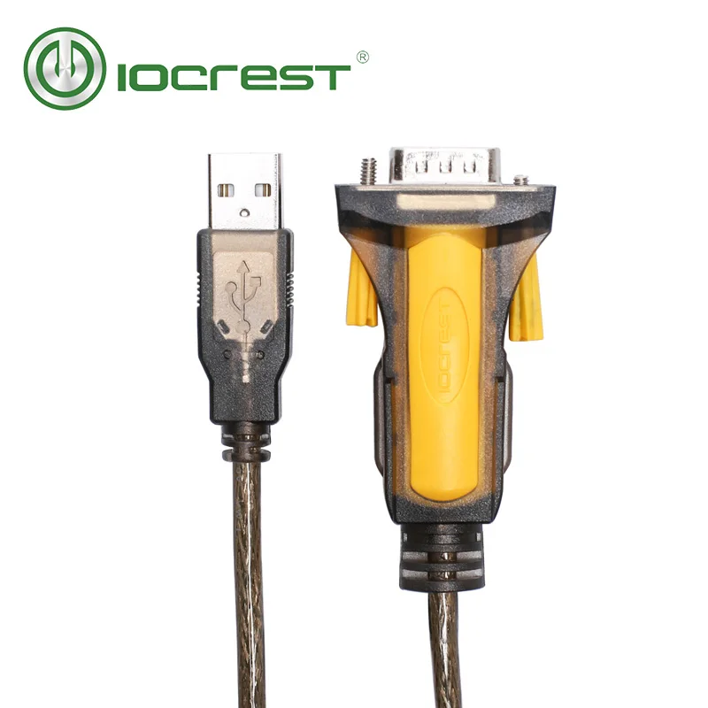 Кабель переходник iocest USB к RS232 DB9 папа с чипсетом PL2303 для Windows 10|usb to rs232 db9|usb rs232usb a |