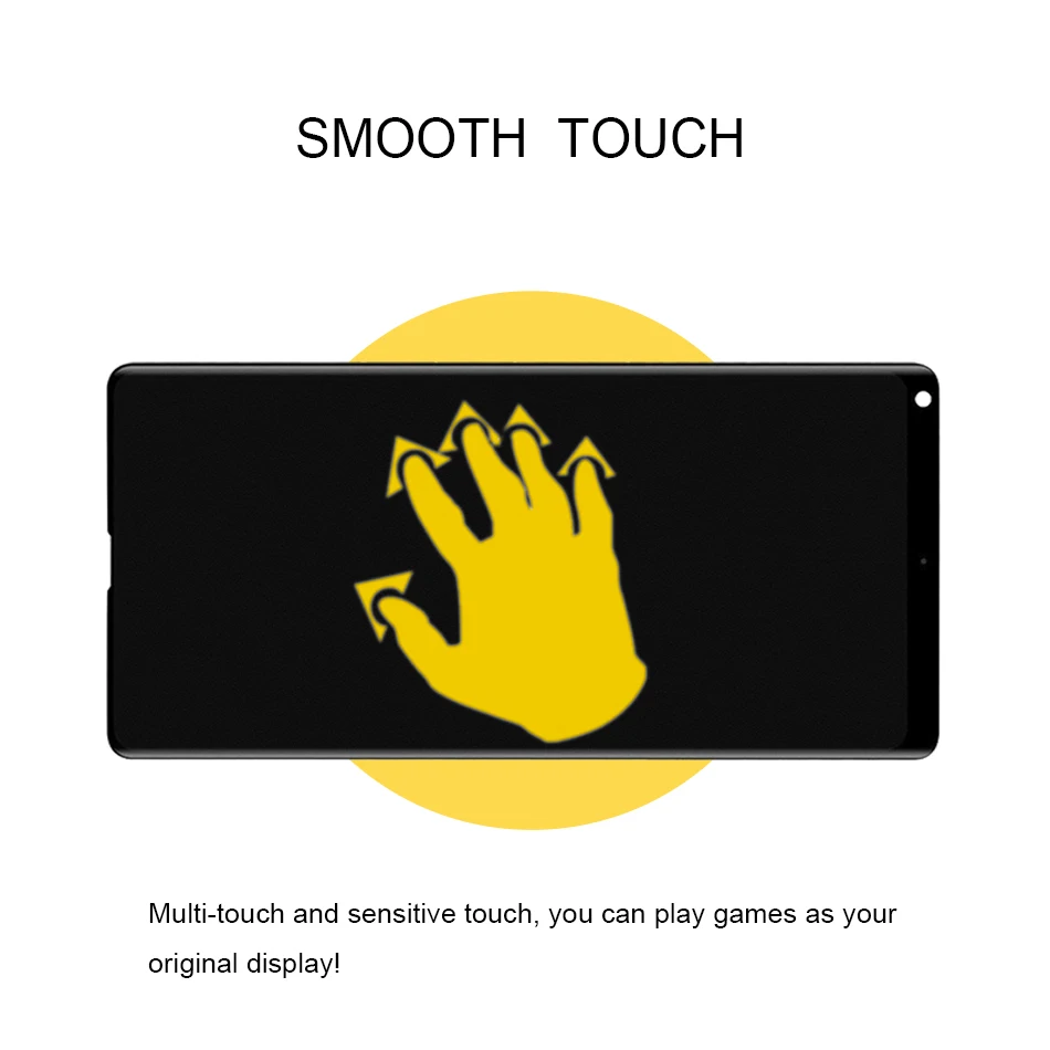 AAAAA Original LCD For Xiaomi Mi Mix Display Touch Screen Replacement Digitizer Assembly 5.99&quot MIX 2 Part | Мобильные телефоны