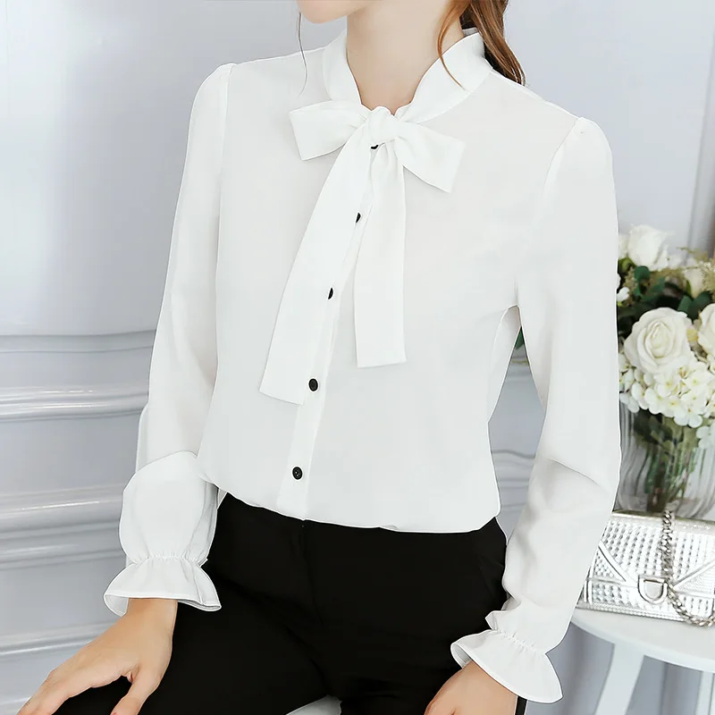 Модные праздничные платья с длинными рукавами и бантом шифоновая блуза рюшами