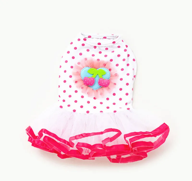 Новые 2015 собака платье для маленький щенок Кошка Собака одежда размеры s и m ini