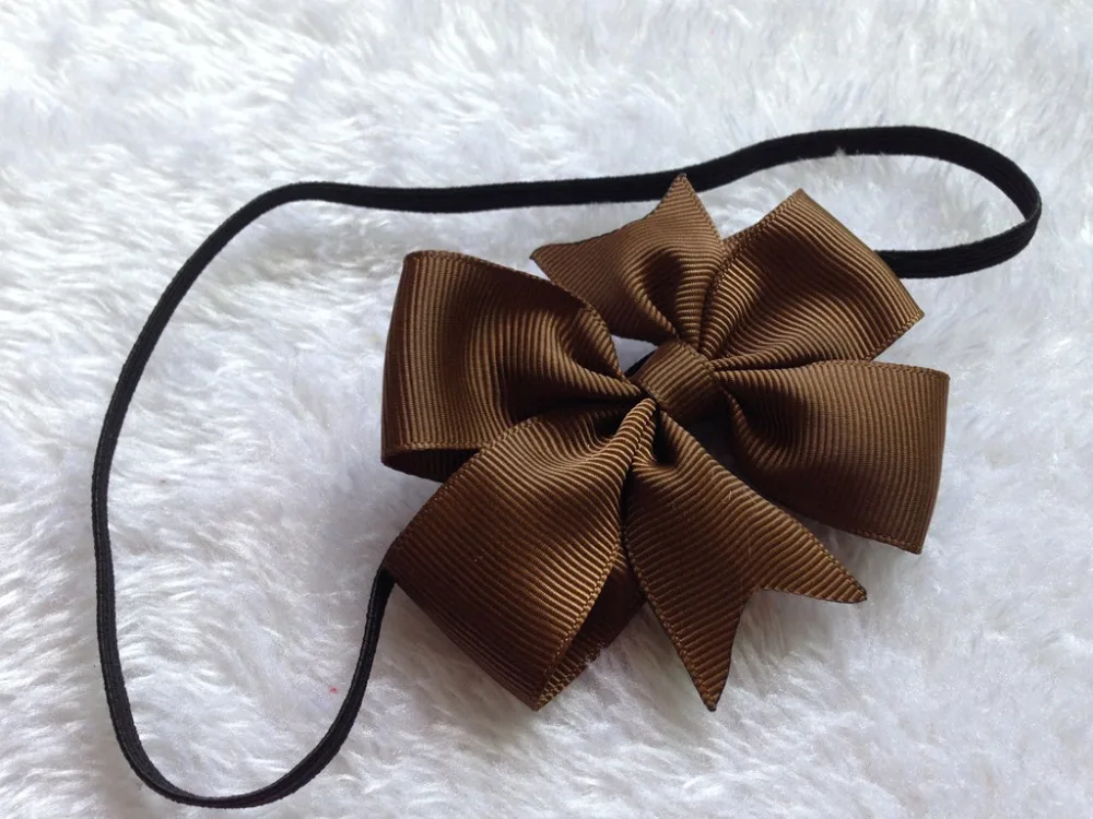 

30 pcs/lot Ribbon bow headband , Hair bow headbands