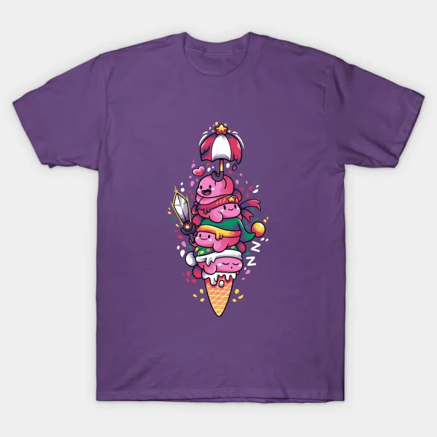 Мужская футболка с коротким рукавом Ice Kirby женская | одежда