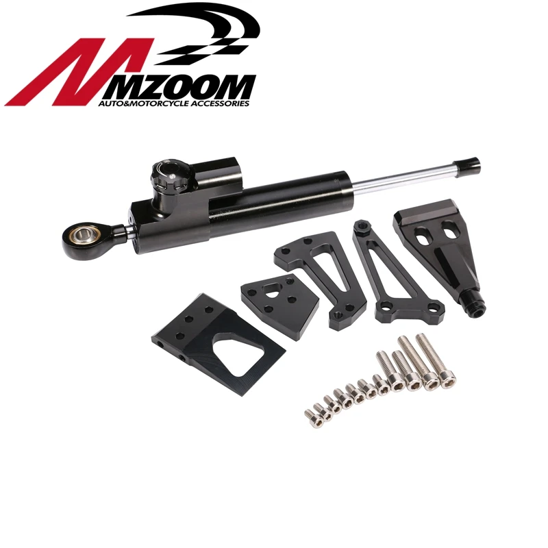 FREE SHIPPING Hot Sale For Kawasaki ER-6N EF-6F ER6N ER6F Ninja 650R 2009-2011 Steering Damper with Mounting Kit | Автомобили и