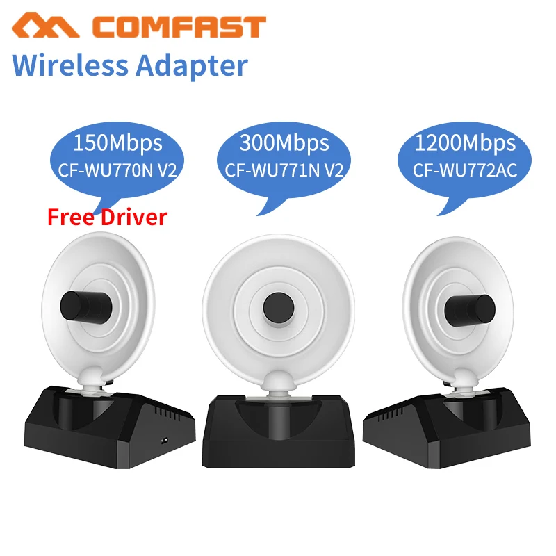 COMFAST 150 1300 Мбит/с 2 4G и 5 8G мощный Wifi адаптер сигнала беспроводной с радарной