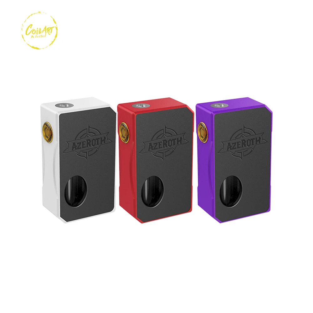 Просвет оригинальный CoilART Azeroth Squonk Mod vaporizador Vape поле Совместимость с 18650/20700/21700 Fit RDTA