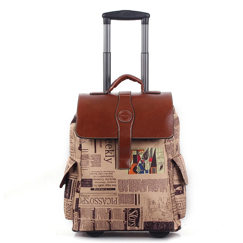 Дорожная сумка вализ Чемодан Сумки женские travel BOX школа дело тележки новый стиль