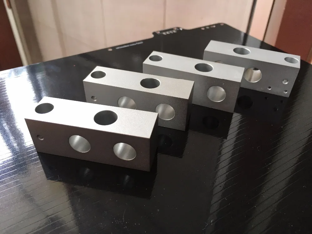 Reprap Prusa i3 переработанные алюминиевые детали для 3D принтера CNC металлическая Y