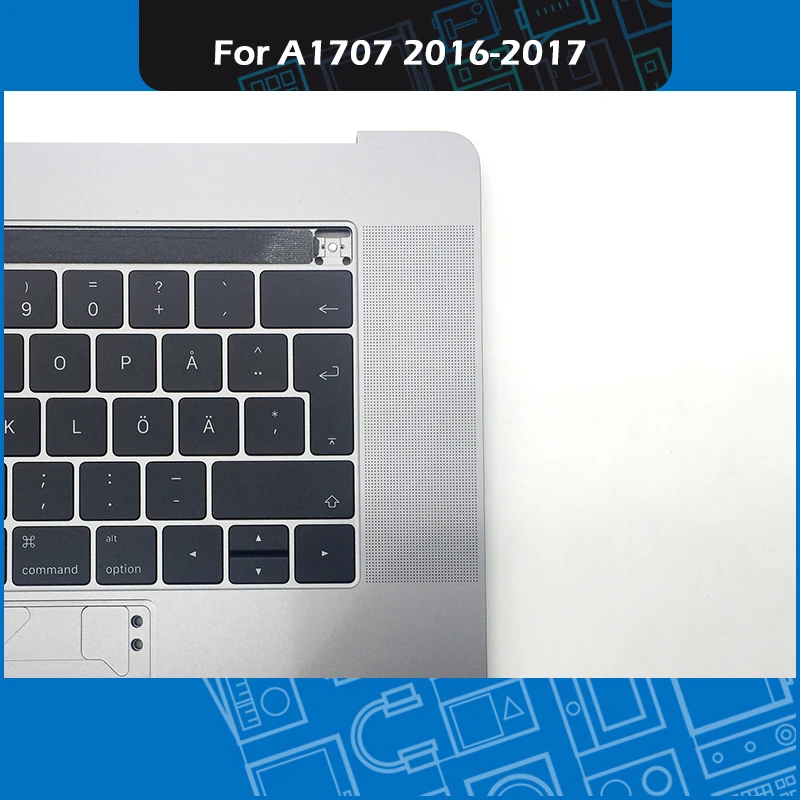 2016 2017 серебристый Космический серый отдых для ладони Macbook Pro Retina 15 дюймов A1707