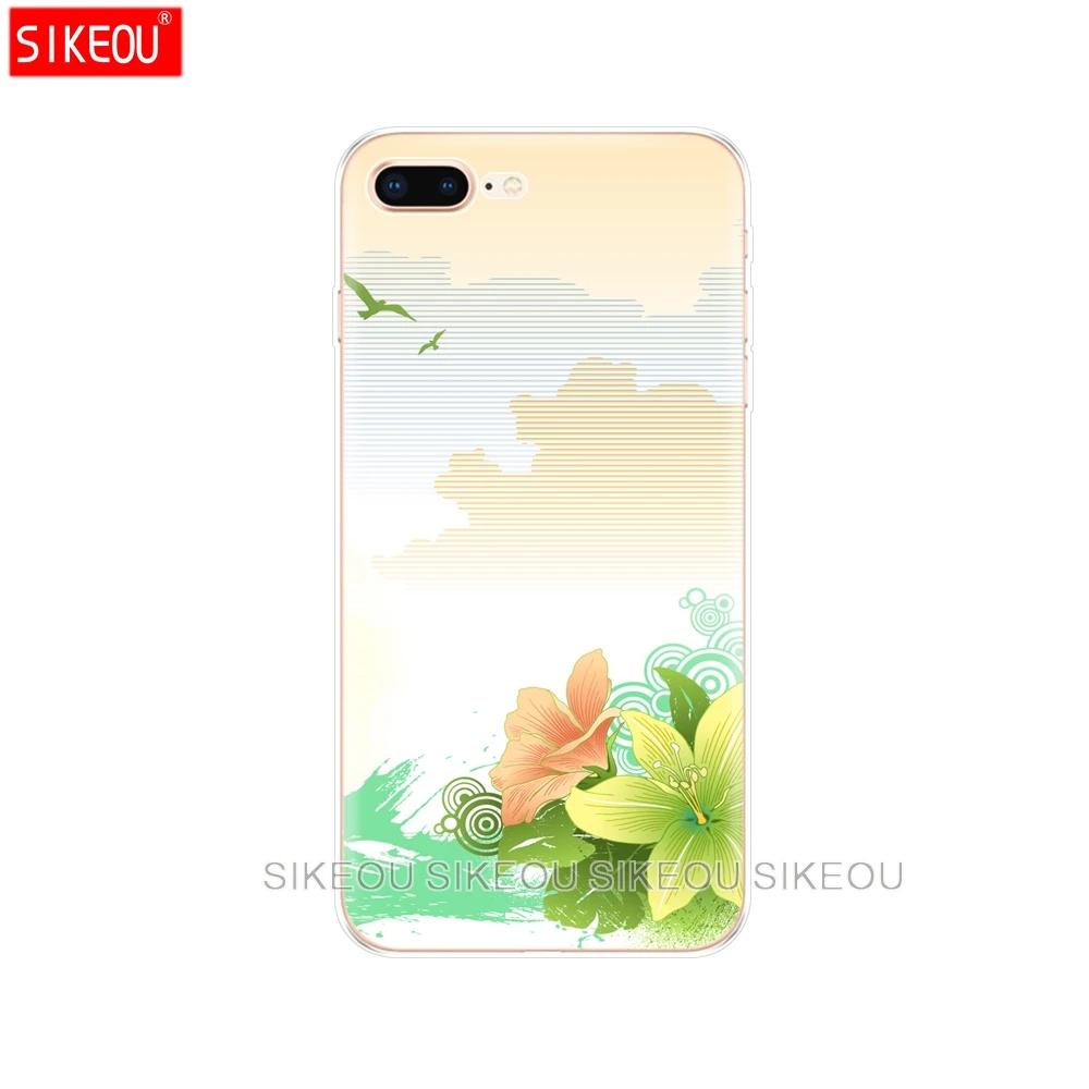 33817 Силиконовый чехол для телефона чехол для IPhone 8 IPhone8 Чехол Мягкий ТПУ задняя крышка для apple IPhone 8 Plus чехол для IPhone 8plus телефон - Цвет: 33817