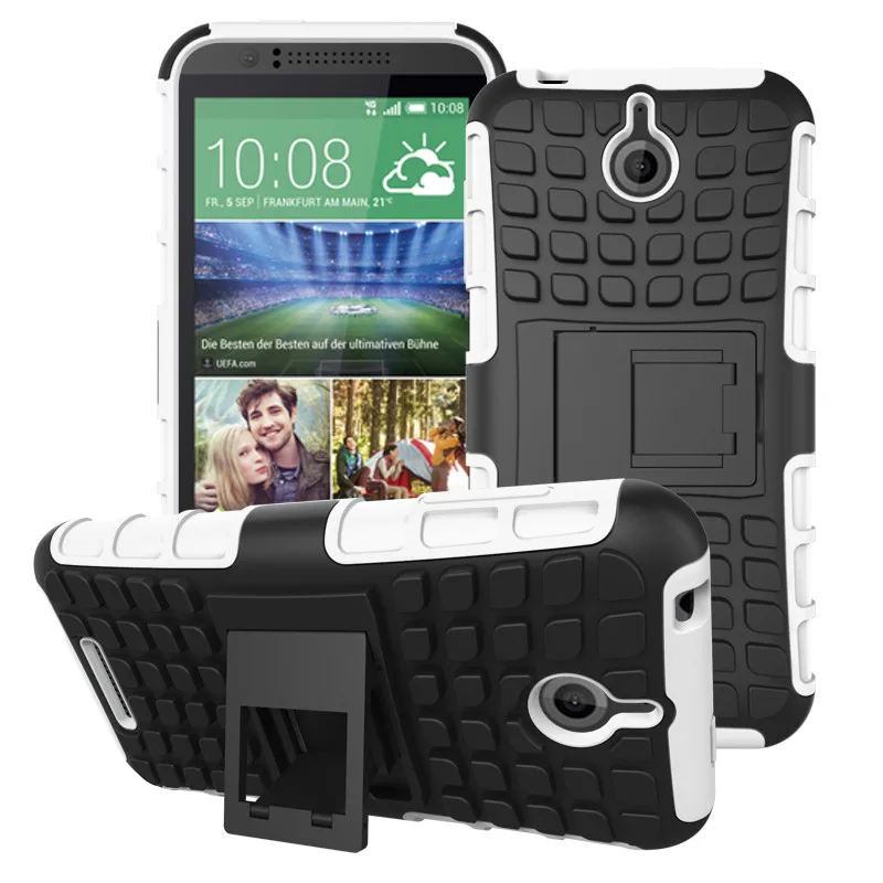 2 в 1 защитный чехол с рисунком шины для HTC Desire 510 526G + 610 620 функцией подставки 826 818