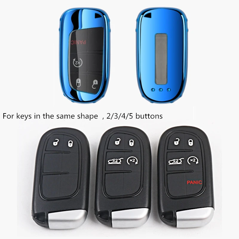 Новинка для Jeep Grand Cherokee Compass Patriot Dodge Journey Chrysler 300CRenegade автомобильный Стайлинг ТПУ