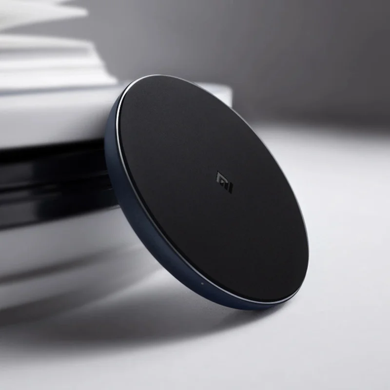 Оригинальное Беспроводное зарядное устройство Xiaomi Generic QC Edition силиконовая поверхность CNC AL Рамка для iPhone X/MIX 2S 5-7,5 W | Galaxy S9 5-10W