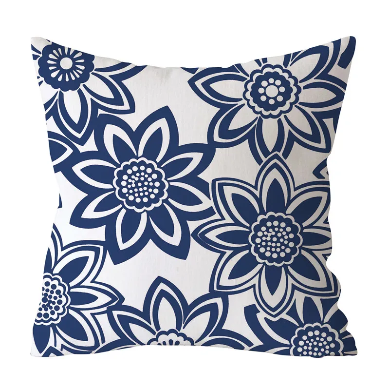 Home Decor геометрический бархат Чехлы 45x45 см темно-Boho Цветок шевронная точка наволочка Спальня Подушка для украшения дивана случае