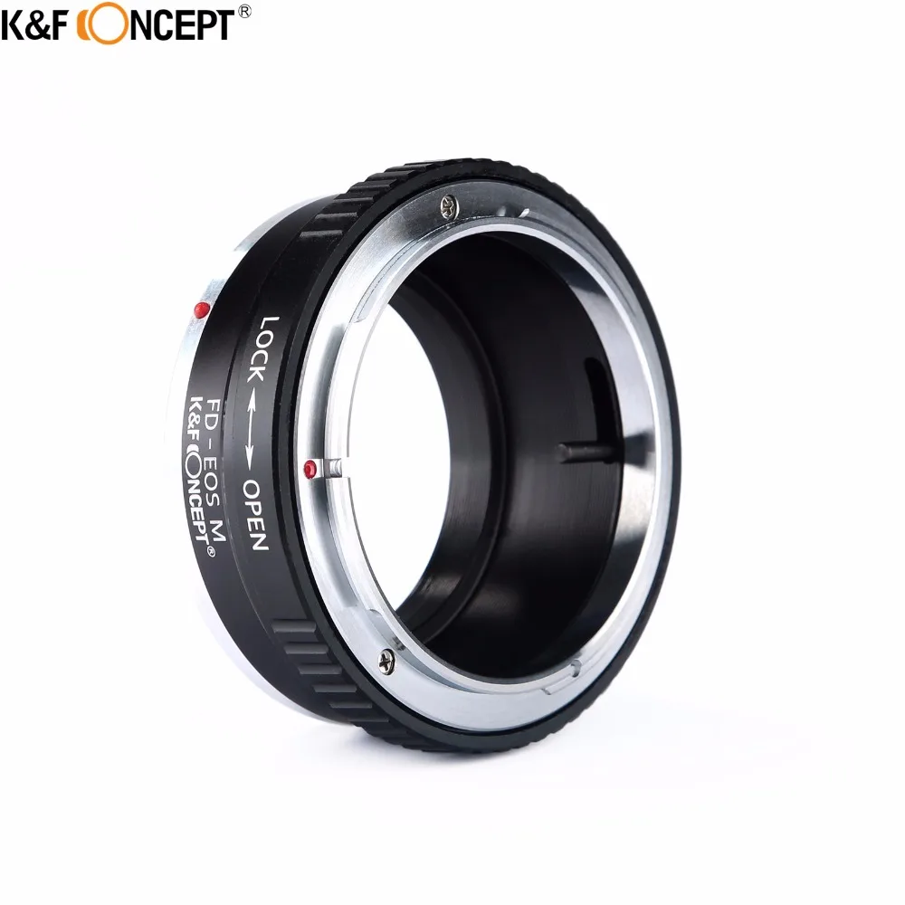 K & F CONCEPT для Canon FD EOS M Camera Lens Adapter Ring монтажа to EF Mount Body|adapter ring|eos meos m canon |