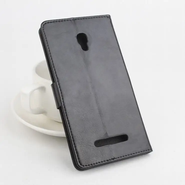 100% кожаный чехол для Alcatel One Touch POP S9 7050 Y/K откидной Чехол с отделением карт OneTouch Pop