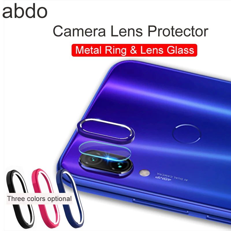 Для Xiaomi Redmi Note 7 стекло 8 Pro объектив камеры закаленное защитное кольцо чехол для