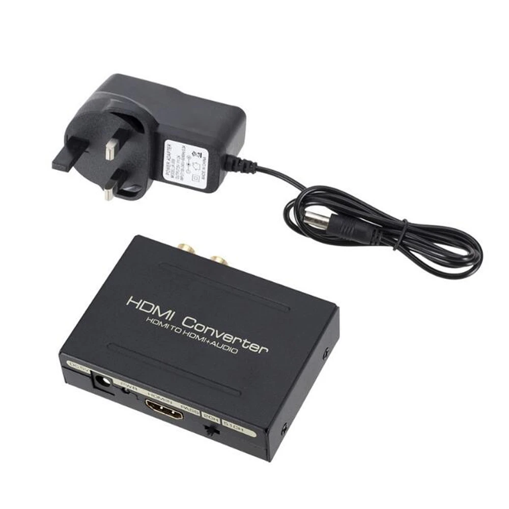 1080P HD HDMI v1.4 аудио экстрактор к 3 5 мм стерео сплиттер оптический SPDIF + RCA L/R конвертер