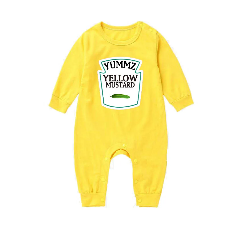 Culbutomind Yummz томатный кетчуп желтый горчичный красный и боди для маленьких