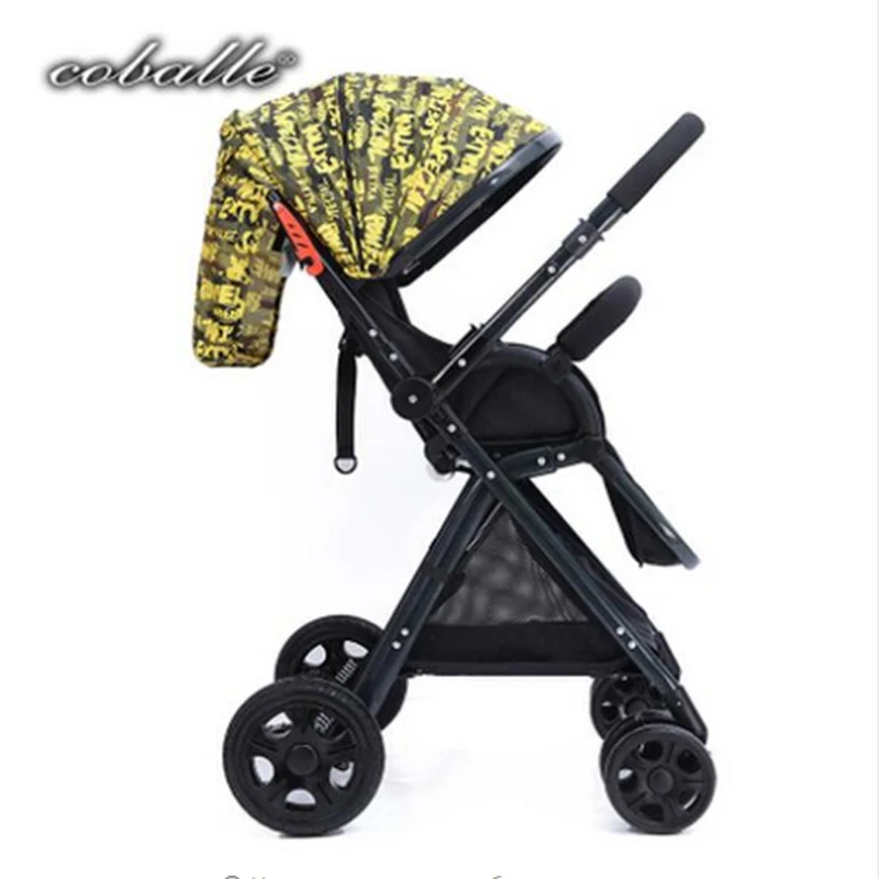 Coballe Baby Stroller Light Car Folding Umbrella Can Sit Lie Ultra-lightweight Portable On The Airplane | Мать и ребенок